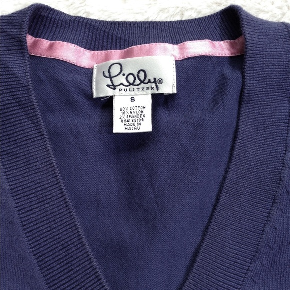 Lilly Pulitzer Cotton Blend Sweater - Picture 4 of 5